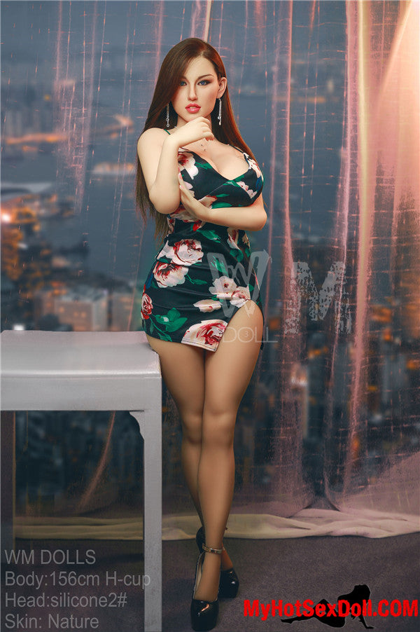 Sasha 156cm | 5'1" H CUP Silicone Head+TPE Body