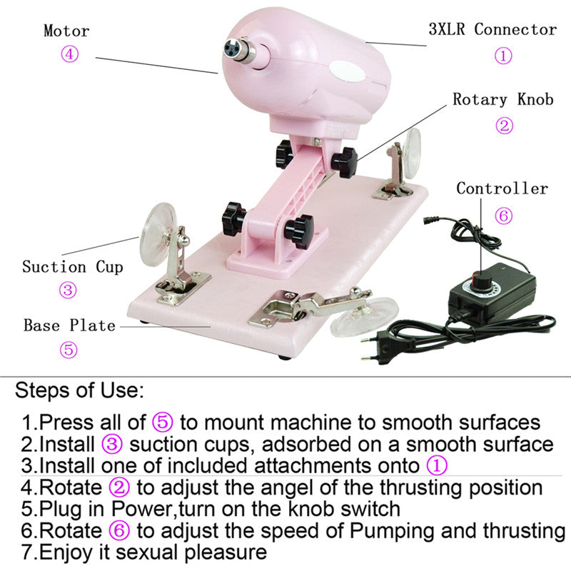 Sex Machine 2020F2 Pink