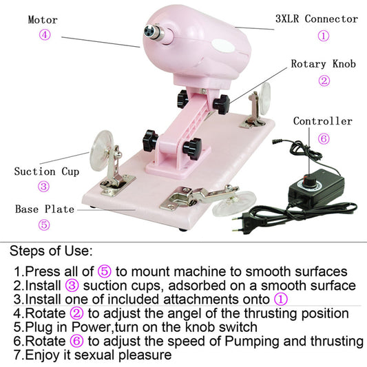 Sex Machine 2020F2 Pink