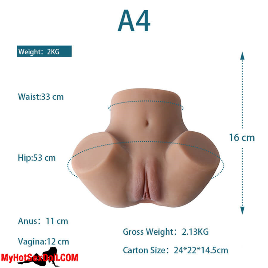 Realistic Ass & Vagina Stroker 4.4 lbs | 2kg