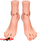 Silicone Foot Fetish Feet Sex Realistic Male Masturbator Stroker 1.7 lbs | 810g